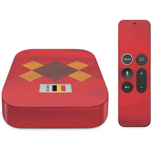 Belgium Soccer Flag Apple TV Skin